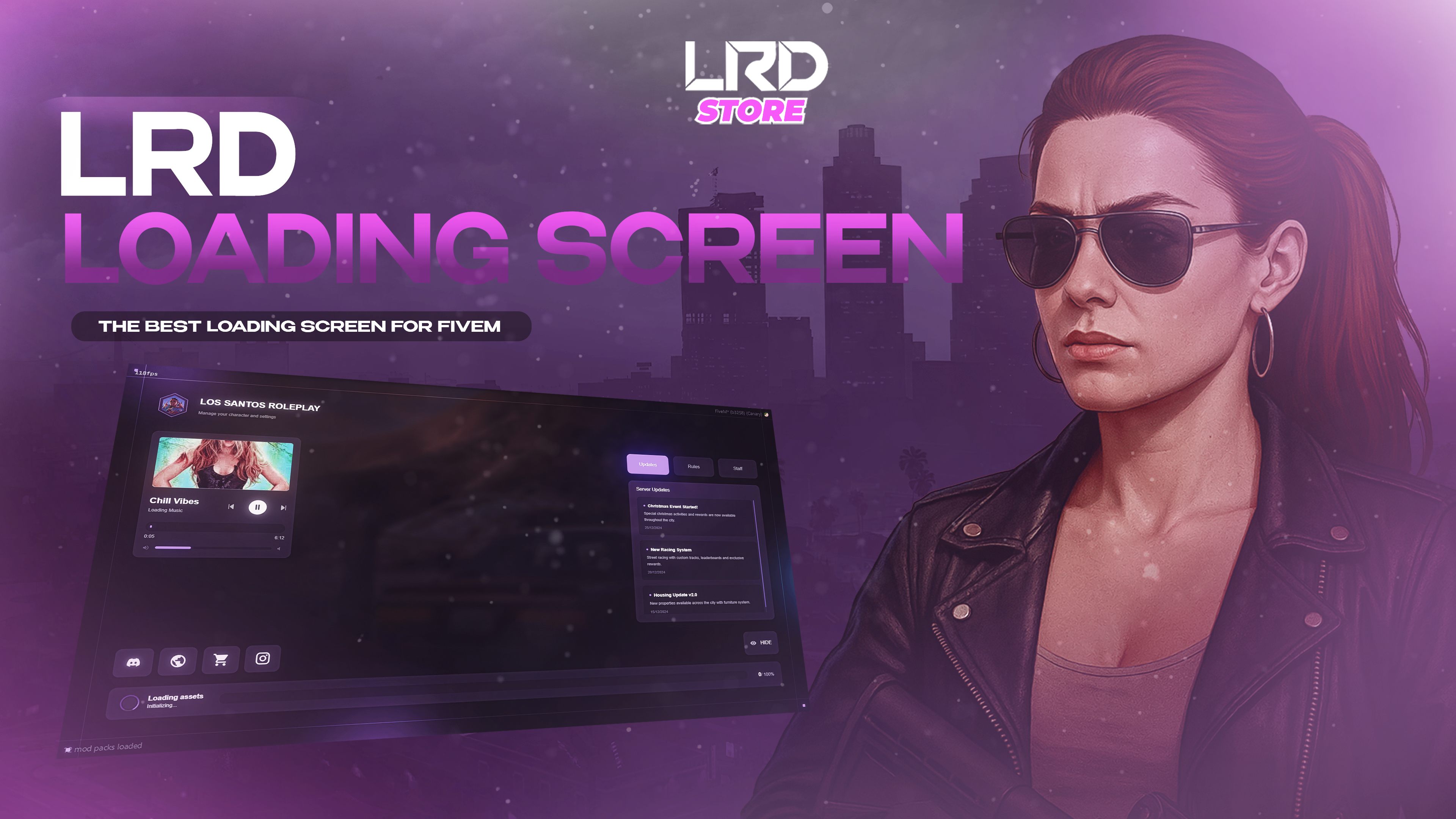 LRD LOADINGSCREEN / The best loading screen for fivem - FiveM Releases ...